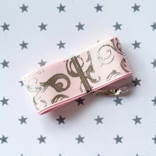 Baby Pink grosgrain ribbon