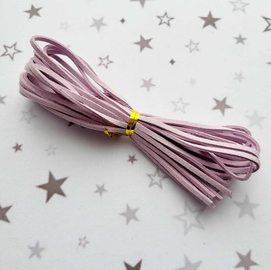 Lavender Suede Beading Cord Alicia's Craft Supplies