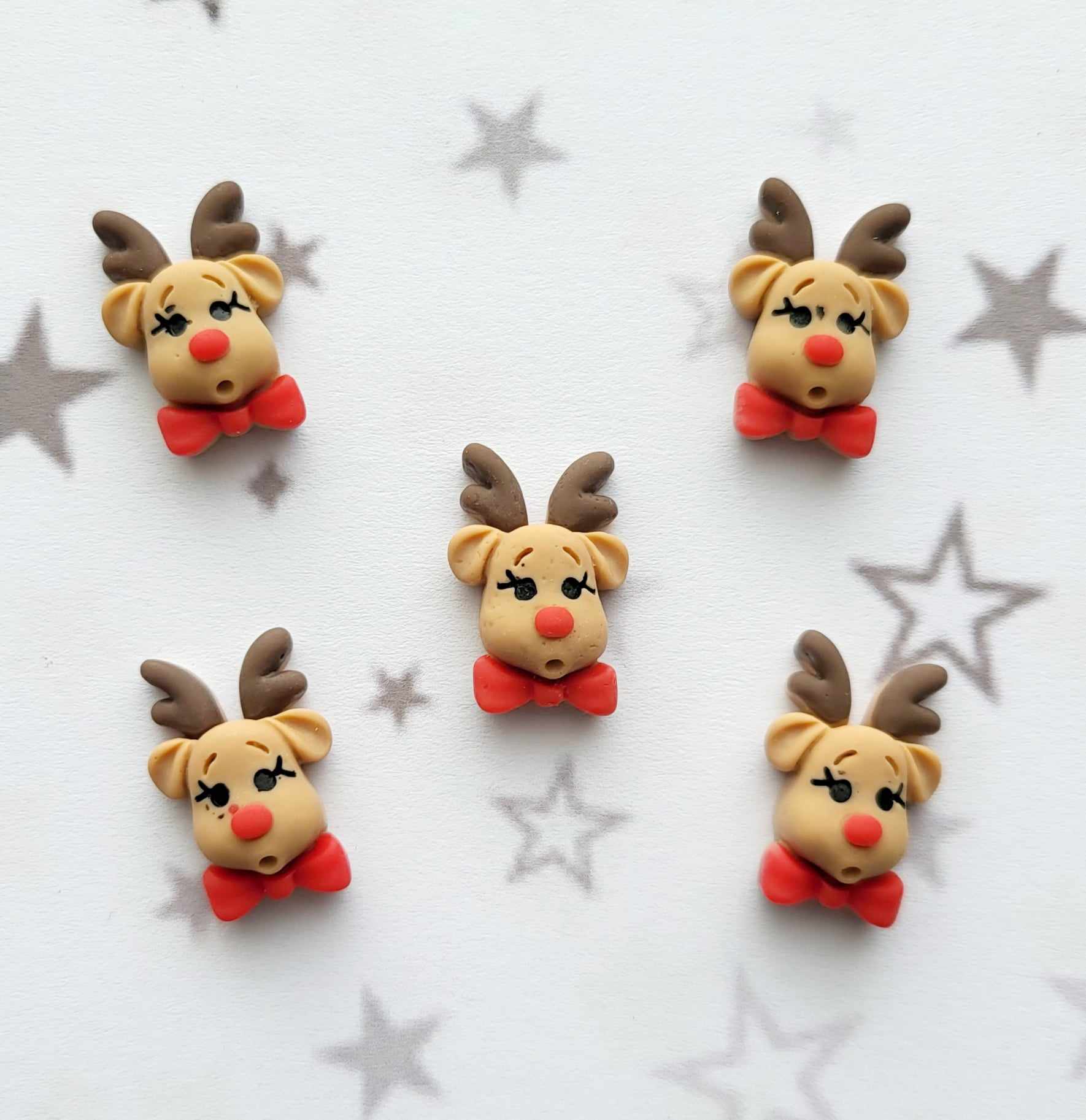 Reindeer Resin Flat back Embellishment Alicia's Craft Supplies